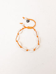 Orange Shell Bracelet