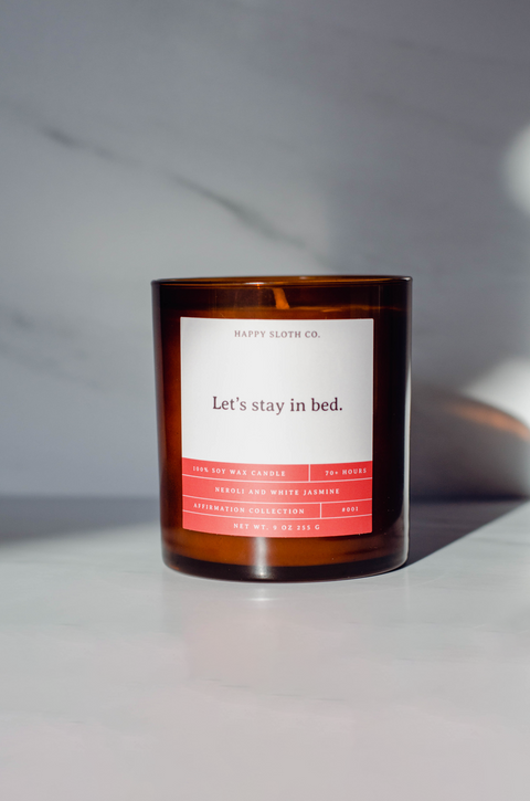 Let's Stay in Bed Soy Candle