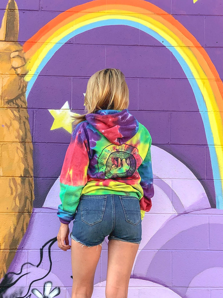 Norris nuts tie dye hoodie 2024 merch