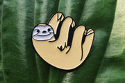 Sloth Enamel Pin
