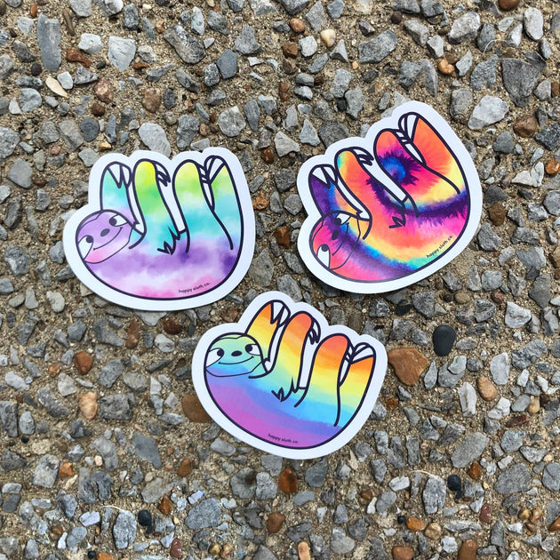 Sloth Stickers | Happy Sloth Co.